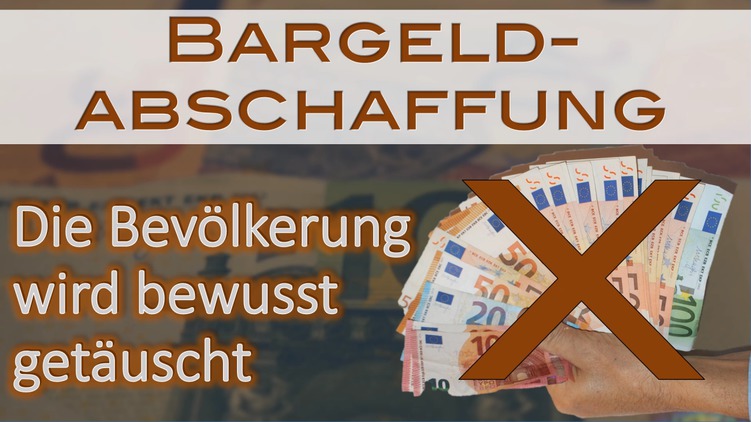 Bargeldabschaffung: Die Bevölkerung Wird Bewusst Getäuscht! | # ...