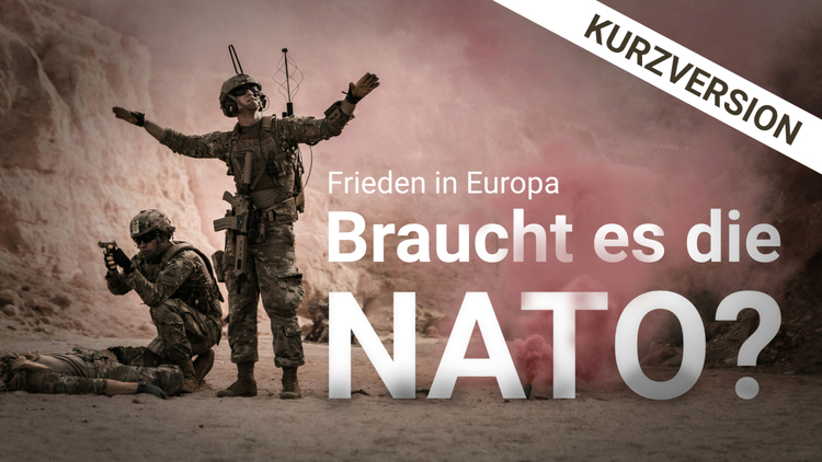 ⁣75 Jahre NATO – Braucht es die NATO, um den Frieden in Europa zu sichern? (Gekürzte Version)