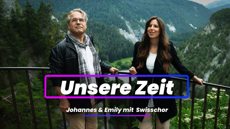 ⁣20. AZK – ♫ Unsere Zeit ♫ von Johannes und Emily mit Swisschor und Band