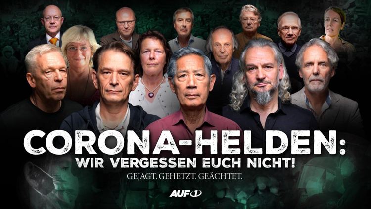 ⁣Doku von AUF1: Corona-Helden – gejagt, gehetzt, geächtet! Wir vergessen euch nicht!