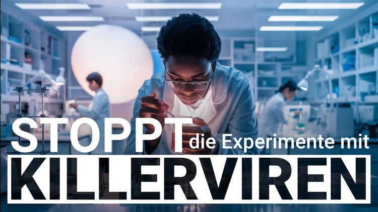 ⁣Stoppt die Experimente mit Killerviren! Prof. Dr. Wiesendanger und Kollegen warnen