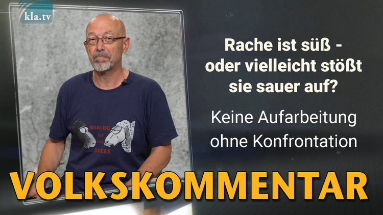 ⁣Rache ist süß – oder vielleicht stößt sie sauer auf? (keine Aufarbeitung ohne Konfrontation)