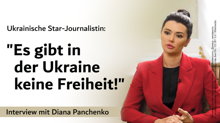 ⁣Ukrainische Star-Journalistin Diana Panchenko sagt, was westliche Medien verschweigen: „Es gibt in d