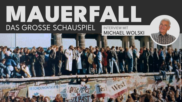 ⁣Das große Schauspiel vom „Mauerfall“  Interview mit dem Zeitzeugen Michael Wolski