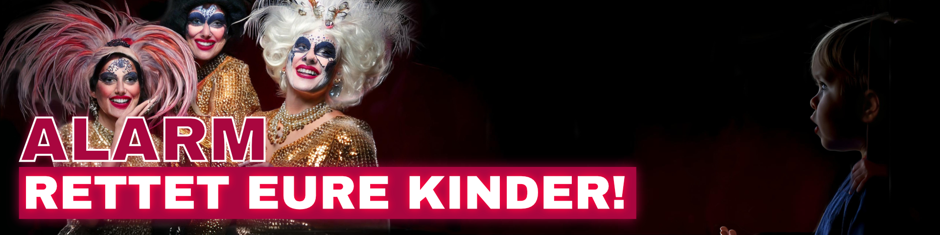 Alarm! Rettet Eure Kinder! Masturbationsräume und Dragqueen-Shows für Kleinkinder