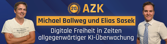 20. AZK - Michael Ballweg: Digitale Freiheit in Zeiten allgegenwärtiger KI-Überwachung